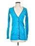 Style Book Blue Long Sleeve Henley Size S - photo 1