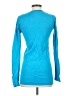 Style Book Blue Long Sleeve Henley Size S - photo 2