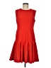 PREMISE Solid Red Cocktail Dress Size 8 - photo 1
