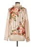 Jealous Tomato 100% Polyester Ivory Long Sleeve Blouse Size L - photo 1