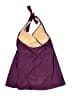 J.Crew Solid Purple Swimsuit Top Size 8 - photo 2