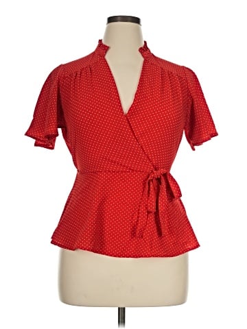 Monteau Short Sleeve Blouse (view 1)