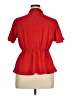 Monteau Red Short Sleeve Blouse Size XL - photo 2