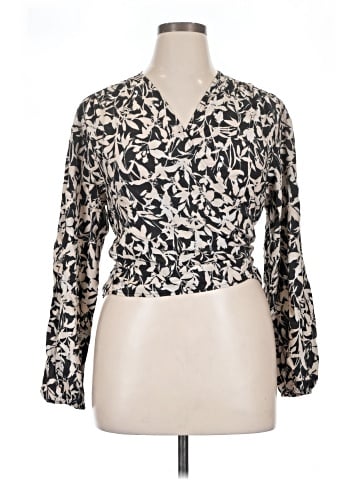 Lane Bryant Long Sleeve Blouse (view 1)