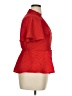 Monteau Red Short Sleeve Blouse Size XL - photo 4