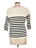 Talbots Stripes Ivory Pullover Sweater Size L - photo 2
