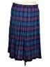 Pendleton 100% Wool Plaid Blue Wool Skirt Size 24w - photo 1