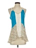 Route 66 Blue Sleeveless Blouse Size S - photo 1