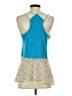 Route 66 Blue Sleeveless Blouse Size S - photo 2