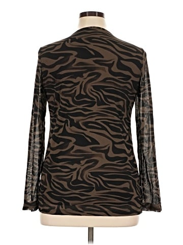 Dana Buchman Long Sleeve Top (view 2)
