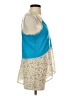 Route 66 Blue Sleeveless Blouse Size S - photo 4