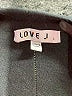 Love J Solid Black Athletic Shorts Size L - photo 3