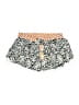 Shiraleah Animal Print Silver Shorts Size M - photo 1