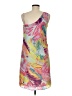 BCBGMAXAZRIA 100% Polyester Tropical Pink Cocktail Dress Size 8 - photo 2