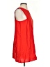 Zara Solid Red Casual Dress Size S - photo 4