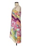 BCBGMAXAZRIA 100% Polyester Tropical Pink Cocktail Dress Size 8 - photo 5