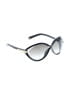 Louis Vuitton Gray Brown Brown Plastic Frame Daphne Sunglasses One size - photo 1
