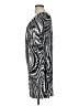 AB Studio Paisley Black Silver Casual Dress Size L - photo 5