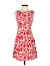 C. Luce Hearts Red Casual Dress Size S - photo 1