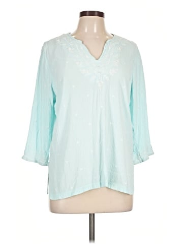 Cathy Daniels 3/4 Sleeve Blouse (view 1)