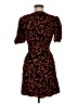 STAUD Floral Black Cocktail Dress Size 6 - photo 2