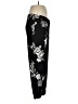 Old Navy Floral Black Casual Pants Size 8 - photo 4