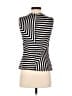 MNG 100% Polyester Black Sleeveless Blouse Size 2 - photo 2