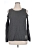 MICHAEL Michael Kors Gray Long Sleeve Top Size XL - photo 1