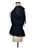 Everleigh 100% Polyester Blue Short Sleeve Blouse Size M - photo 5
