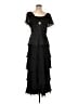 Patra 100% Polyester Black Cocktail Dress Size 10 - photo 1
