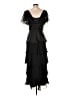 Patra 100% Polyester Black Cocktail Dress Size 10 - photo 2