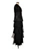 Patra 100% Polyester Black Cocktail Dress Size 10 - photo 4