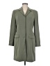 Nordstrom Green Trenchcoat Size 8 - photo 1