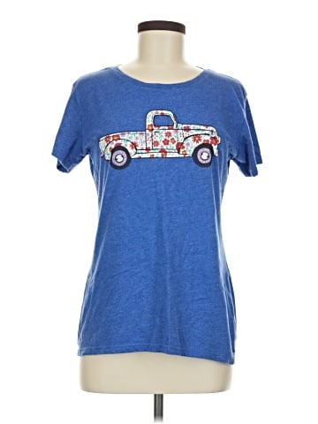 Instant Message Short Sleeve Top (view 1)