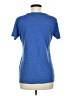Instant Message Blue Short Sleeve Top Size M - photo 2