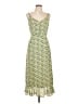 Lulus 100% Polyester Green Casual Dress Size L - photo 1