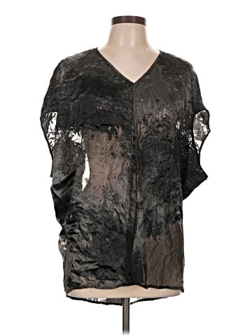 PureDKNY 3/4 Sleeve Blouse (view 1)