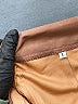 Unbranded Solid Brown Khaki Shorts Size L - photo 3