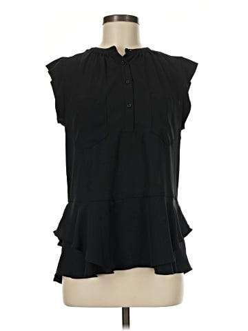 Mossimo Sleeveless Button-Down Shirt (view 1)