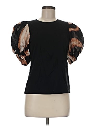 DKNY Short Sleeve Top (view 1)