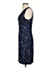 Milly Graphic Blue Cocktail Dress Size 4 - photo 5