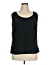 Merona 100% Polyester Black Sleeveless Blouse Size XL - photo 1