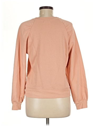 Madewell Gathered Puff-Sleeve Sweatshirt (view 2)