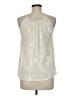 Gold Hawk 100% Polyester Ivory Sleeveless Blouse Size M - photo 2