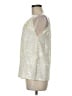 Gold Hawk 100% Polyester Ivory Sleeveless Blouse Size M - photo 5