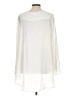 Jennifer Lopez 100% Polyester Ivory Long Sleeve Blouse Size L - photo 2