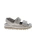 Prada Gray Nappa Quilted Padded Slingback Sandals Size EU 36 1/2 - photo 1