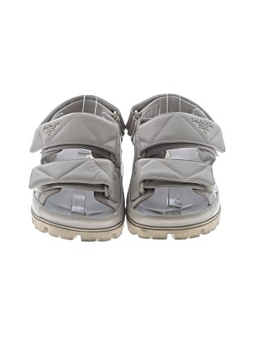 Prada Nappa Quilted Padded Slingback Sandals (view 2)