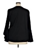 DG^2 by Diane Gilman Black 3/4 Sleeve Blouse Size XL - photo 2