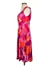 London Style Print Pink Cocktail Dress Size S (estimated) - photo 5